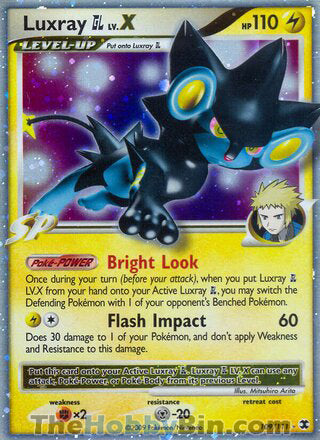 Luxray GL Lv.X Rising Rivals Ultra Rare #109/111