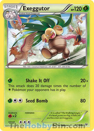 0002 Exeggutor Uncommon Roaring Skies