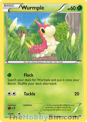0003 Wurmple Common Roaring Skies