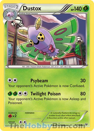 Dustox Roaring Skies Uncommon #7/108