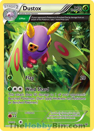 Dustox Roaring Skies Rare #8/108