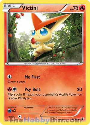 0013 Victini Rare Roaring Skies
