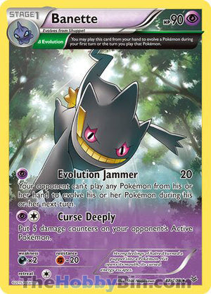 0032 Banette Rare Roaring Skies