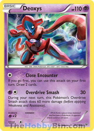 0033 Deoxys Holo Rare Roaring Skies