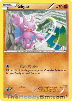 0036 Gligar Common Roaring Skies
