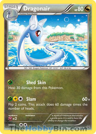 Dragonair #50/108 Uncommon - Roaring Skies Pokemon card