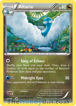 Altaria #53/108 Uncommon - Roaring Skies Pokemon card