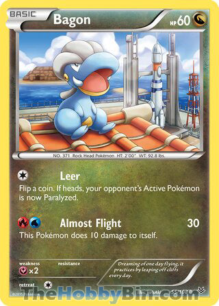 Bagon #55/108 Common - Roaring Skies Pokemon card