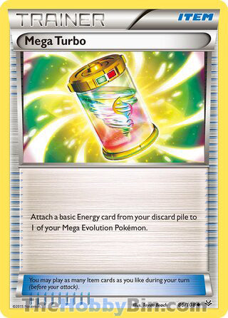 Mega Turbo #86/108 Uncommon - Roaring Skies Pokemon card