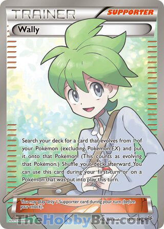 Wally #107/108 Ultra Rare - Roaring Skies Pokemon card
