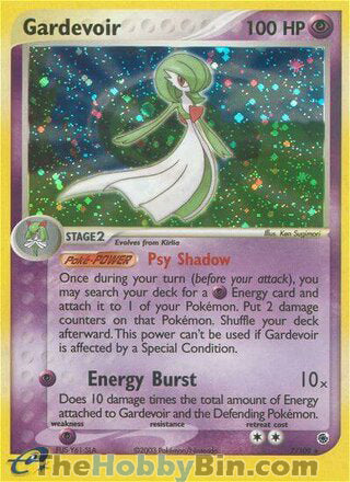 Gardevoir Ruby & Sapphire Holo Rare #7/109