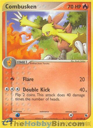 0027 Combusken Uncommon Ruby & Sapphire