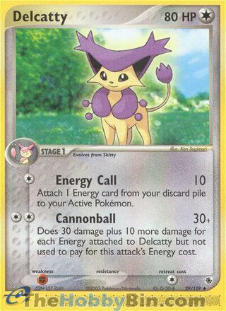 Delcatty Ruby & Sapphire Uncommon #29/109