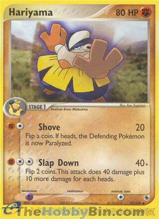 0033 Hariyama Uncommon Ruby & Sapphire