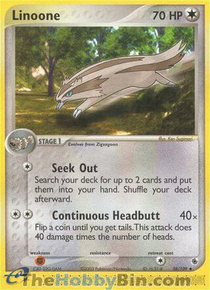0038 Linoone Uncommon Ruby & Sapphire