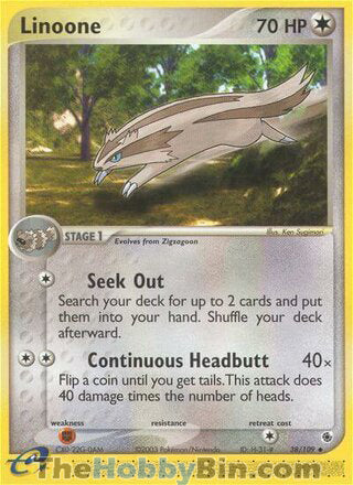 0038 Linoone Uncommon Ruby & Sapphire