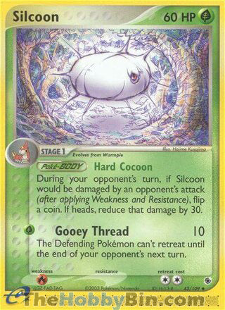 Silcoon Ruby & Sapphire Uncommon #43/109