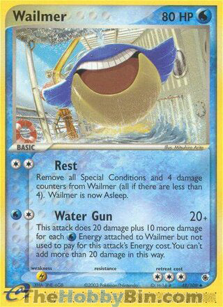 0048 Wailmer Uncommon Ruby & Sapphire