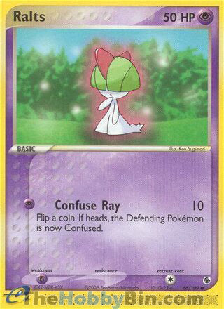 Ralts #66/109 Common - EX Ruby & Sapphire Pokemon card