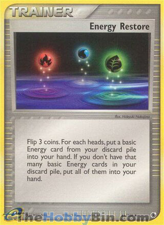 Energy Restore #81/109 Uncommon - EX Ruby & Sapphire Pokemon card