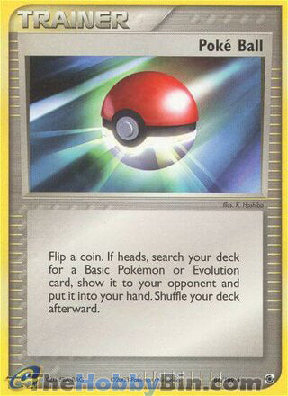 Poke Ball #86/109 Uncommon - EX Ruby & Sapphire Pokemon card
