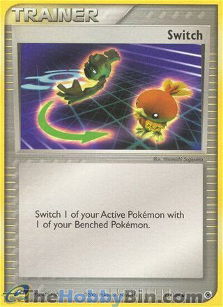 Switch #92/109 Common - EX Ruby & Sapphire Pokemon card