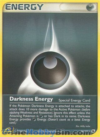 Darkness Energy #93/109 Rare - EX Ruby & Sapphire Pokemon card