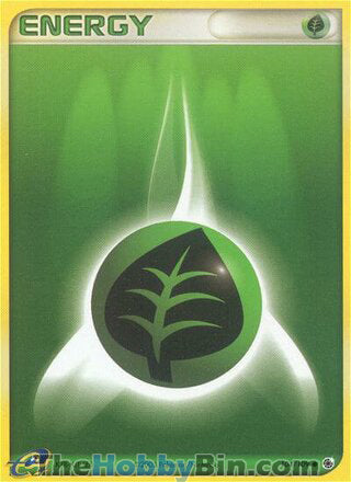 Grass Energy #104/109 Common - EX Ruby & Sapphire Pokemon card