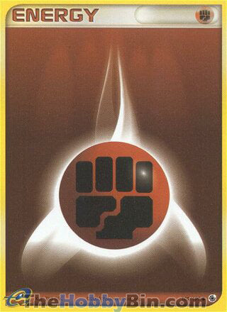 Fighting Energy #105/109 Common - EX Ruby & Sapphire Pokemon card