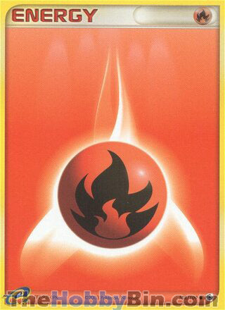 Fire Energy #108/109 Common - EX Ruby & Sapphire Pokemon card