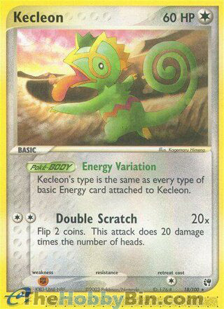 Kecleon Sandstorm Rare #18/100