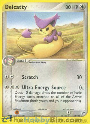 0034 Delcatty Uncommon Sandstorm