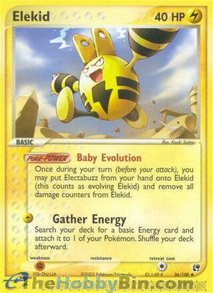 0036 Elekid Uncommon Sandstorm
