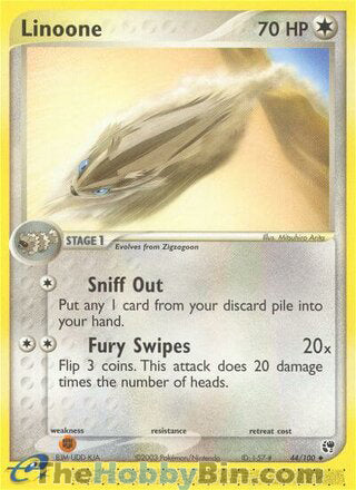 Linoone Sandstorm Uncommon #44/100