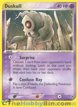 Duskull #61/100 Common - EX Sandstorm Pokemon card