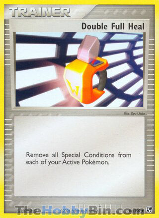 Double Full Heal #86/100 Uncommon - EX Sandstorm Pokemon card