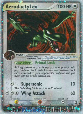 Aerodactyl ex #94 Ultra Rare