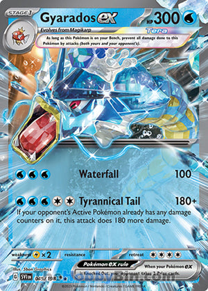 0045 Gyarados ex Double Rare Scarlet & Violet Base Set