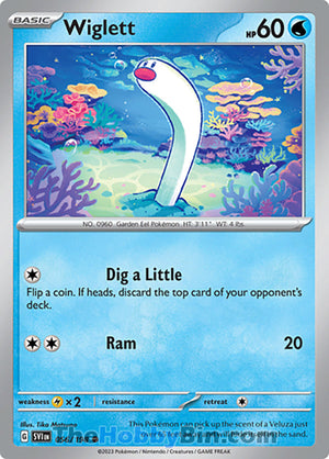 0056 Wiglett Common Scarlet & Violet Base Set