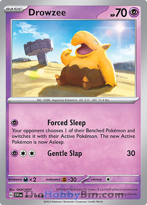 0082 Drowzee Common Scarlet & Violet Base Set