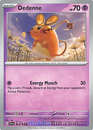 0094 Dedenne Common Scarlet & Violet Base Set