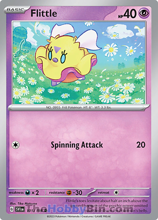 Flittle #101/198 Common - Scarlet & Violet Base Set Pokemon card