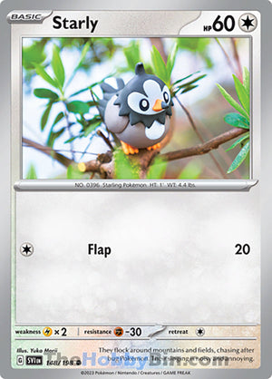 0148 Starly Common Scarlet & Violet Base Set