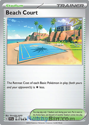 0167 Beach Court Uncommon Scarlet & Violet Base Set