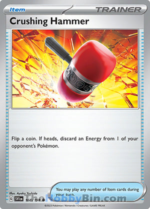 0168 Crushing Hammer Common Scarlet & Violet Base Set