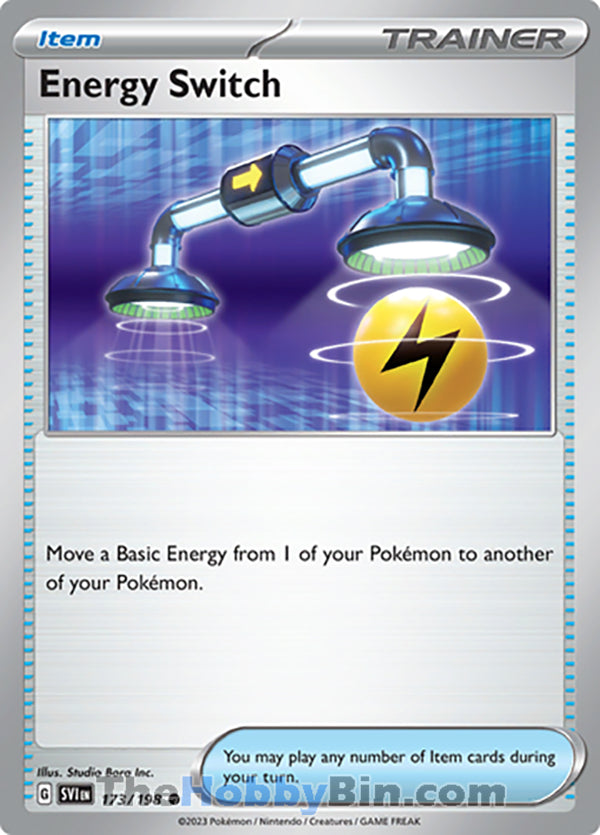 Energy Switch #173/198 Common - Scarlet & Violet Base Set Pokemon card