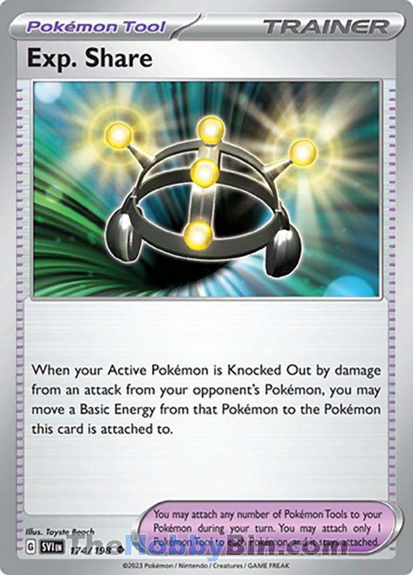Exp. Share #174/198 Uncommon - Scarlet & Violet Base Set Pokemon card