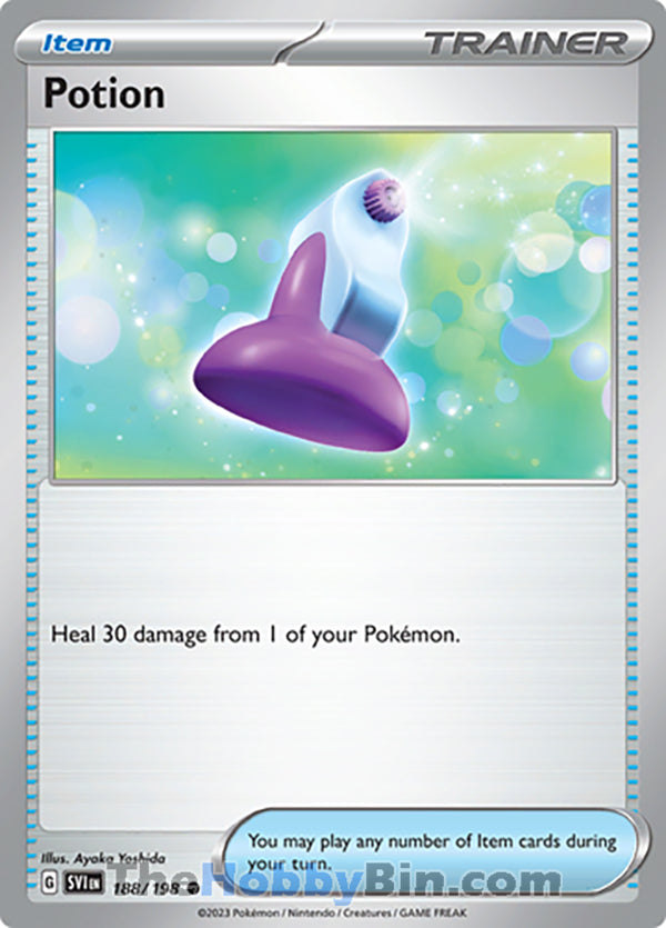 Potion #188/198 Common - Scarlet & Violet Base Set Pokemon card