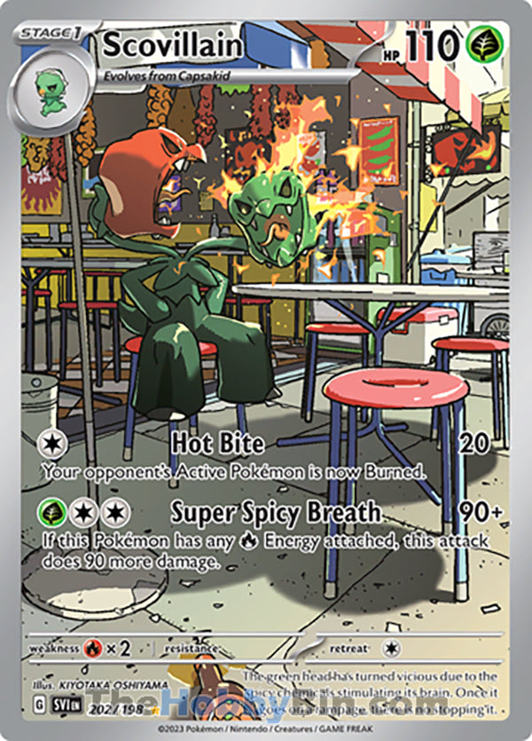 0202 Scovillain Illustration Rare Scarlet & Violet Base Set