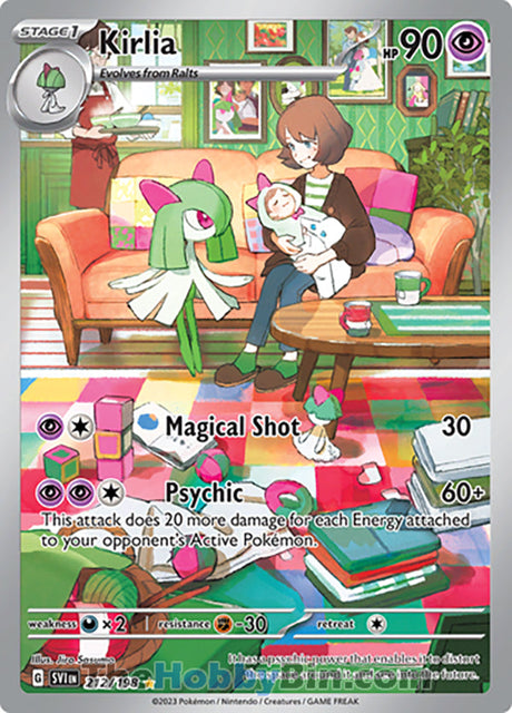 Kirlia Scarlet & Violet Illustration Rare #212/198